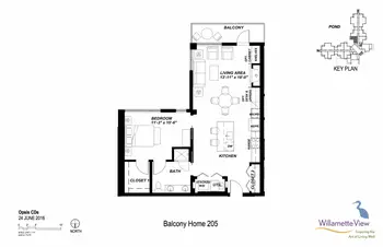Floorplan of Willamette View, Assisted Living, Nursing Home, Independent Living, CCRC, Portland, OR 2