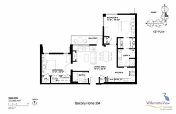 Floorplan of Willamette View, Assisted Living, Nursing Home, Independent Living, CCRC, Portland, OR 3
