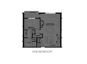 Floorplan of Willamette View, Assisted Living, Nursing Home, Independent Living, CCRC, Portland, OR 14