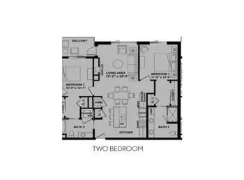 Floorplan of Willamette View, Assisted Living, Nursing Home, Independent Living, CCRC, Portland, OR 15