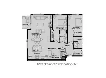 Floorplan of Willamette View, Assisted Living, Nursing Home, Independent Living, CCRC, Portland, OR 16