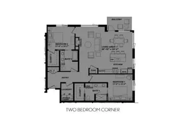 Floorplan of Willamette View, Assisted Living, Nursing Home, Independent Living, CCRC, Portland, OR 17