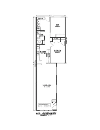 Floorplan of Mennonite Village, Assisted Living, Nursing Home, Independent Living, CCRC, Albany, OR 4
