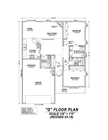 Floorplan of Mennonite Village, Assisted Living, Nursing Home, Independent Living, CCRC, Albany, OR 8