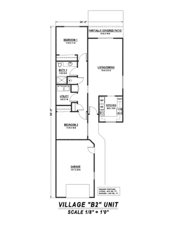 Floorplan of Mennonite Village, Assisted Living, Nursing Home, Independent Living, CCRC, Albany, OR 17
