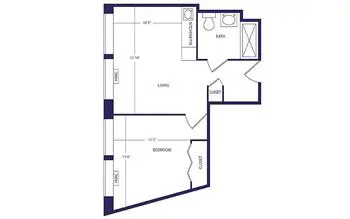 Floorplan of Capital Manor, Assisted Living, Nursing Home, Independent Living, CCRC, Salem, OR 1