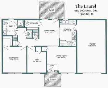 Floorplan of Christ The King Manor, Assisted Living, Nursing Home, Independent Living, CCRC, Dubois, PA 3