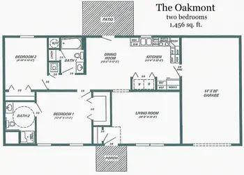 Floorplan of Christ The King Manor, Assisted Living, Nursing Home, Independent Living, CCRC, Dubois, PA 5