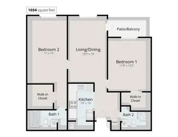 Floorplan of Meadowood, Assisted Living, Nursing Home, Independent Living, CCRC, Worcester, PA 8