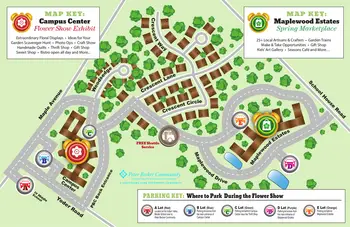 Campus Map of Peter Becker Community, Assisted Living, Nursing Home, Independent Living, CCRC, Harleysville, PA 1
