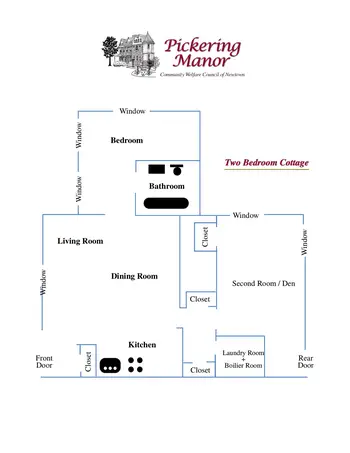Floorplan of Pickering Manor, Assisted Living, Nursing Home, Independent Living, CCRC, Newtown, PA 5