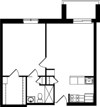 Floorplan of Springfield Senior Living, Assisted Living, Nursing Home, Independent Living, CCRC, Wyndmoor, PA 1