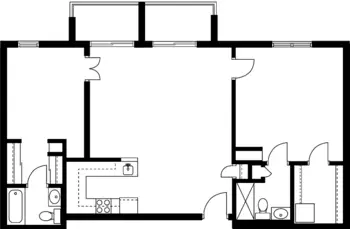 Floorplan of Springfield Senior Living, Assisted Living, Nursing Home, Independent Living, CCRC, Wyndmoor, PA 10