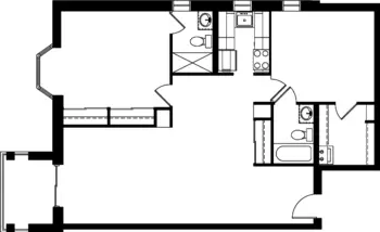 Floorplan of Springfield Senior Living, Assisted Living, Nursing Home, Independent Living, CCRC, Wyndmoor, PA 4