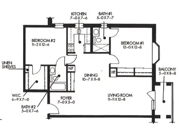 Floorplan of Springfield Senior Living, Assisted Living, Nursing Home, Independent Living, CCRC, Wyndmoor, PA 19