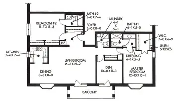 Floorplan of Springfield Senior Living, Assisted Living, Nursing Home, Independent Living, CCRC, Wyndmoor, PA 20