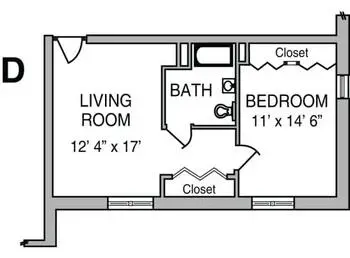 Floorplan of Wesbury Retirement Community, Assisted Living, Nursing Home, Independent Living, CCRC, Meadville, PA 7