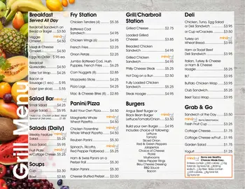 Dining menu of Wesbury Retirement Community, Assisted Living, Nursing Home, Independent Living, CCRC, Meadville, PA 2