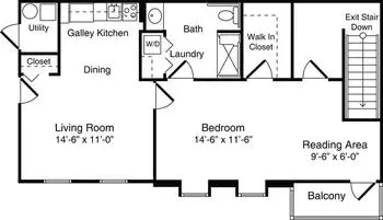 Floorplan of Wesbury Retirement Community, Assisted Living, Nursing Home, Independent Living, CCRC, Meadville, PA 11