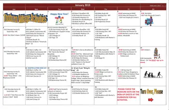 Activity Calendar of Wesbury Retirement Community, Assisted Living, Nursing Home, Independent Living, CCRC, Meadville, PA 8