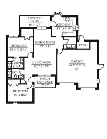 Floorplan of Cross Keys Village, Assisted Living, Nursing Home, Independent Living, CCRC, New Oxford, PA 1