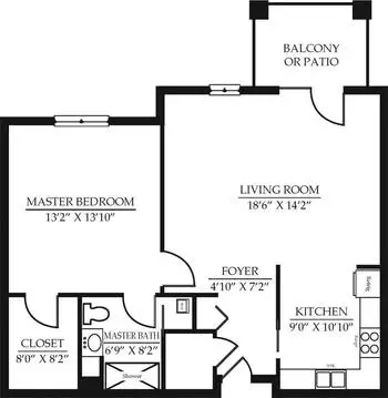 Floorplan of Cross Keys Village, Assisted Living, Nursing Home, Independent Living, CCRC, New Oxford, PA 4