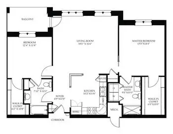 Floorplan of Cross Keys Village, Assisted Living, Nursing Home, Independent Living, CCRC, New Oxford, PA 9