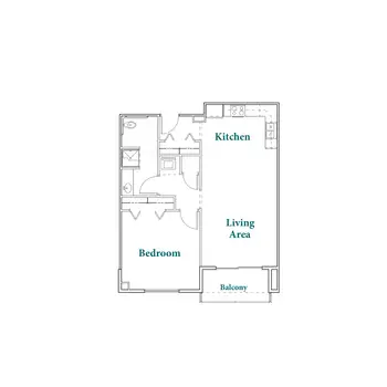 Floorplan of Elm Terrace Gardens, Assisted Living, Nursing Home, Independent Living, CCRC, Lansdale, PA 3