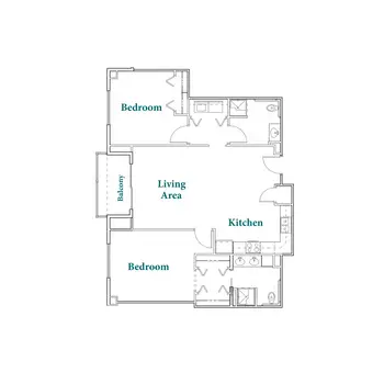 Floorplan of Elm Terrace Gardens, Assisted Living, Nursing Home, Independent Living, CCRC, Lansdale, PA 1