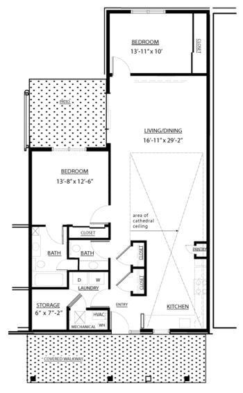 Floorplan of Fellowship Community, Assisted Living, Nursing Home, Independent Living, CCRC, Whitehall, PA 1
