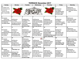 Activity Calendar of Fellowship Community, Assisted Living, Nursing Home, Independent Living, CCRC, Whitehall, PA 9
