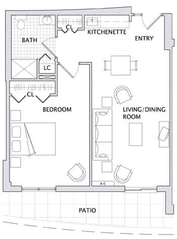 Floorplan of Harlee Manor, Assisted Living, Nursing Home, Independent Living, CCRC, Springfield, PA 5