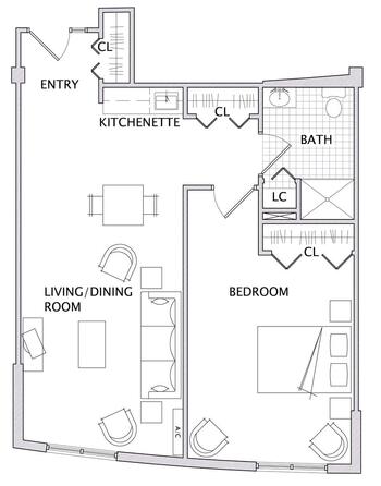 Floorplan of Harlee Manor, Assisted Living, Nursing Home, Independent Living, CCRC, Springfield, PA 6