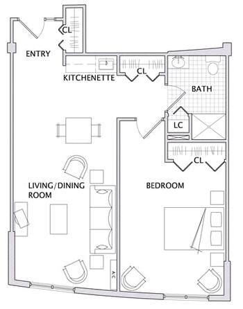 Floorplan of Harlee Manor, Assisted Living, Nursing Home, Independent Living, CCRC, Springfield, PA 7