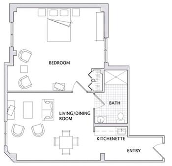 Floorplan of Harlee Manor, Assisted Living, Nursing Home, Independent Living, CCRC, Springfield, PA 9