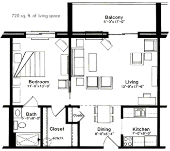 Floorplan of Homestead Village, Assisted Living, Nursing Home, Independent Living, CCRC, Lancaster, PA 6