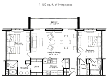 Floorplan of Homestead Village, Assisted Living, Nursing Home, Independent Living, CCRC, Lancaster, PA 7