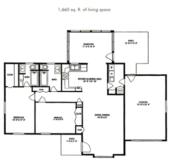 Floorplan of Homestead Village, Assisted Living, Nursing Home, Independent Living, CCRC, Lancaster, PA 18
