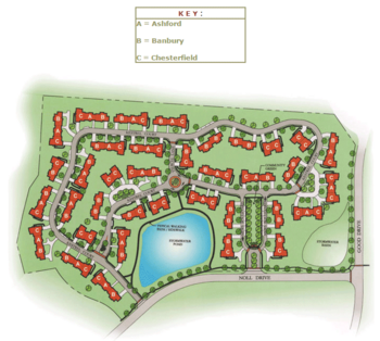 Campus Map of Homestead Village, Assisted Living, Nursing Home, Independent Living, CCRC, Lancaster, PA 8