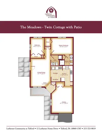Floorplan of Lutheran Community At Telford, Assisted Living, Nursing Home, Independent Living, CCRC, Telford, PA 14