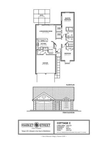 Floorplan of Moravian Village of Bethlehem, Assisted Living, Nursing Home, Independent Living, CCRC, Bethlehem, PA 5