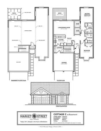 Floorplan of Moravian Village of Bethlehem, Assisted Living, Nursing Home, Independent Living, CCRC, Bethlehem, PA 6