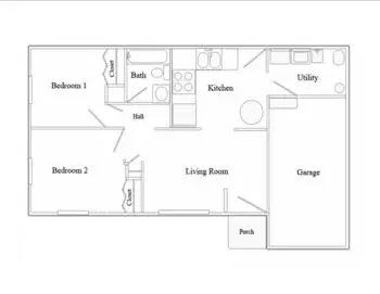 Floorplan of Rolling Fields, Assisted Living, Nursing Home, Independent Living, CCRC, Conneautville, PA 1