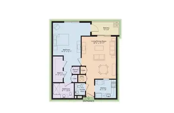 Floorplan of Shannondell at Valley Forge, Assisted Living, Nursing Home, Independent Living, CCRC, Audubon, PA 1