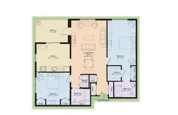 Floorplan of Shannondell at Valley Forge, Assisted Living, Nursing Home, Independent Living, CCRC, Audubon, PA 3