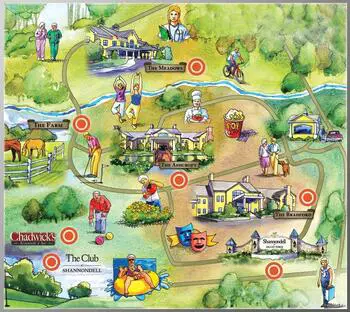 Campus Map of Shannondell at Valley Forge, Assisted Living, Nursing Home, Independent Living, CCRC, Audubon, PA 1