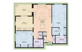 Floorplan of Shannondell at Valley Forge, Assisted Living, Nursing Home, Independent Living, CCRC, Audubon, PA 7