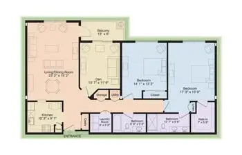 Floorplan of Shannondell at Valley Forge, Assisted Living, Nursing Home, Independent Living, CCRC, Audubon, PA 8