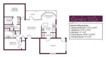 Floorplan of St. Annes Retirement Community, Assisted Living, Nursing Home, Independent Living, CCRC, Columbia, PA 4