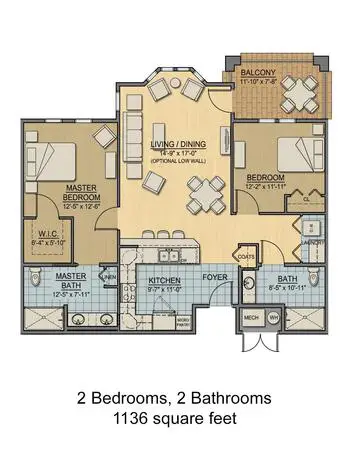Floorplan of St. Annes Retirement Community, Assisted Living, Nursing Home, Independent Living, CCRC, Columbia, PA 9